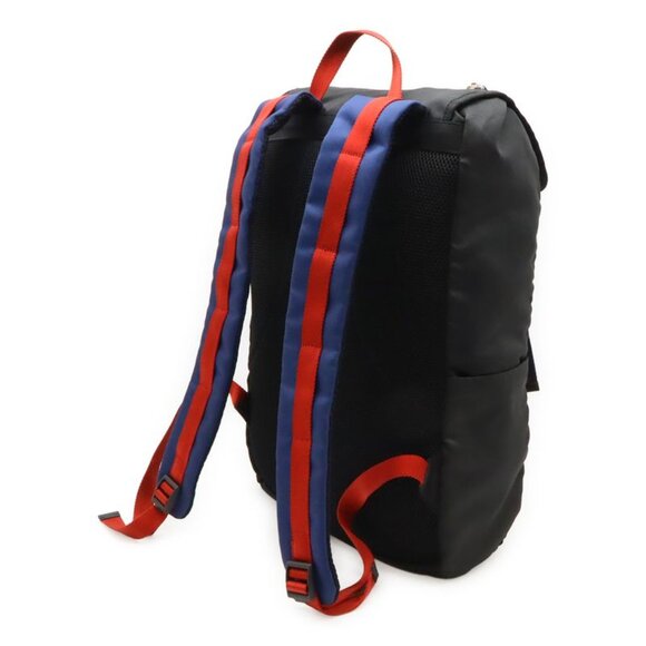 Gucci Techno Canvas Backpack Cat Head Leather Mesh Black Navy Red Green main image 4